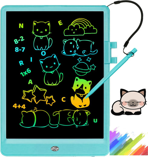 LCD Writing Tablet, Doodle Board Toys Gifts for 3-8 Year Old Girls Boys, 10 Inch Colorful Electronic Board Drawing Pad for Kids, Gifts for Toddler...