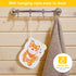 Cute Compressed Kitchen Sponges, Non-Scratch 4 Pieces Cellulose Cleaning Sponges Reusable Washing Dish Sponge Degradable Pop up Sponges for Dish G...