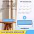 6 Pack Microfiber Spray Mop Replacement Heads for Wet/Dry Mops Reusable Replacement Refills Fits for Bona Floor Care System (Blue-White)...