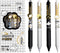 4 Pcs Gel Pens Cute Retractable Pens Cartoon Dog Pens 0.5mm Black Writing Pen Office School Pens Women Girls Men Boy Pens (4Pcs Dog)...