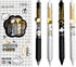4 Pcs Gel Pens Cute Retractable Pens Cartoon Dog Pens 0.5mm Black Writing Pen Office School Pens Women Girls Men Boy Pens (4Pcs Dog)...