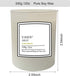 Soy Scented Candles, Natural Organic Candles for Home Scented with Thick Frosted Glass and Wood Lid, 12 Oz/50 Hour Long-Lasting, Highly Scented Ca...