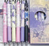 6 Pcs Gel Ink Pens Retractable Pens Cute Pen 0.5mm Black Ink Pen Writing Pens Office School Supplies for Girls Boys Women Men (Butterfly)...