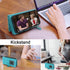 Harryshell Compatible with iPhone 12 Pro Max Case Wallet Detachable Magnetic Zipper Leather Cash Pocket 12 Card Slots Holder Wrist Strap Designed ...