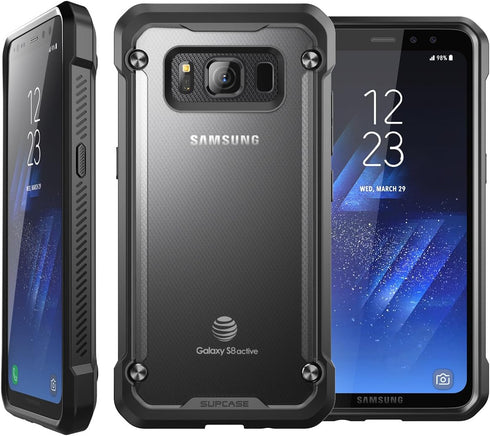 SupCase Samsung Galaxy S8 Active Case, Unicorn Beetle Series Premium Hybrid Protective Frost Clear Case for Samsung Galaxy S8 Active 2017 Release ...