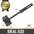 Simple Craft Meat Chopper - Premium Meat Masher, Ground Beef Masher, & Hamburger Chopper Utensil - Perfect For Turkey, Mashed Potato, Baking, Cook...