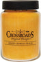 CROSSROADS ORIGINAL DESIGNS Spiced Georgia Peach Jar Candle 26oz, Light Grey (Model: CR-SGP26)...