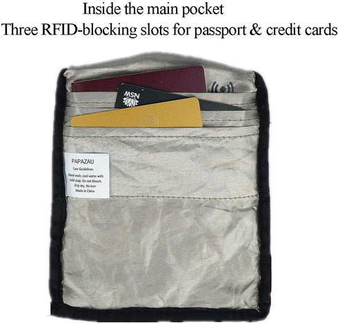 Crossbody Phone Bag Purse RFID Blocking Passport Travel Neck Wallet for Women...