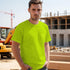 High Visibility Shirts for Men Hi Vis Safety Construction Shirts for Men Women, Short Sleeve Work Shirts, Meet ANSI, Durable & Breathable, UC-Yell...
