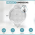 Zoie + Chloe Spaetzle Maker Lid with Scraper - Easy To Use Spaetzle Press For Traditional German Dumplings & Egg Noodles - Dishwasher-Safe, Premiu...