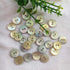 Welecom 1000 Pcs Natural Shell Buttons 10mm 2 Hole Mother of Pearl Round Shell Buttons for Cloth Sewing Craft Buttons...