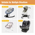 KAKIBLIN Baby Neck Pillow, Upgraded Baby Support Pillow,Head Pillows for Carseat, Newborn Neck Support for Car Seat,Pushchair,Travel(Brown)...