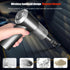 Handheld Car Vacuum Cleaner, Cordless Vacuum Cleaner, Mini Vacuum Cordless with LED Light, Portable Vacuum Cleaner for Home, Office and Car Cleani...