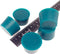 5 Pc 1 5/16" X 1 5/8" #8 High Temp Silicone Rubber Tapered Plug Powder Coating Custom Painting Supplies...