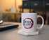 Surreal Entertainment Exclusive Demon Slayer: Kimetsu no Yaiba Logo Ceramic Mug | Official Anime Collectible Coffee Cup | Novelty Drinkware For Ho...