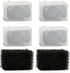 NICREW Replacement Cartridge Fish Tank Filter Magi 700, Aquarium Filter Foam and Active Carbon...
