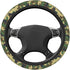 Green Camo Steering Wheel Cover for Women Men, Universal 15 Inch Anti Slip Steering Wheel Protector Car Accessories Interior for Auto Truck SUV...