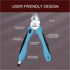Dog Nail Clipper with Ultra Bright LED Light for Bloodline, Stainless Steel Pet Nail Trimmer with Safety Guard, Ergonomic Handle, Free Nail File f...