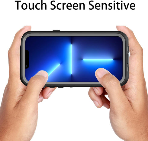 iPhone 13 Magnetic Case - Waterproof Shockproof Compatible with Magsafe Mag Safe Magnet iPhone 13 Waterproof Case Support Wireless Charging with B...