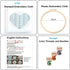 Konrisa Easy Embroidery Kit for Beginners Stamped Embroidery Starter Kit DIY Sewing Needlepoint Cross Stitch for Kids & Adults, Stitch Practice Ki...