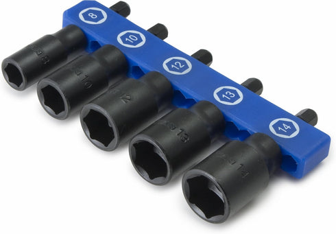 Titan Tools - 5-Pc Metric Nut Driver Set (15221)...
