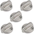 Upgraded Lifetime Appliance 5 x WB03T10284 Knob Compatible with General Electric Stove/Range