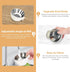 Stainless Steel Dog Bowls for Food and Water, Wall-Mounted Rotate Dog Water Bowl for Indoor Pets, Removable Puppy Hanging Food and Water Bowl for ...