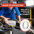 50PCS Aluminum Engine Oil Drain Plug Washer Gaskets 94109-14000 Compatible with Honda Part...