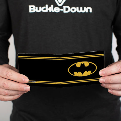 Buckle-Down Unisex-Adult's Bifold Wallet Batman...