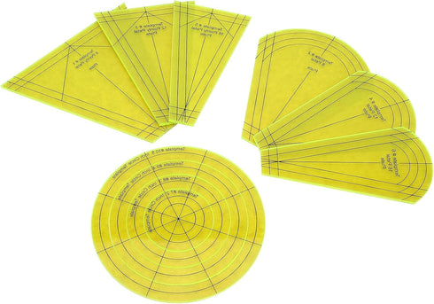 Acrylic Quilting Template Ruler, Design Plate, Patchwork Templates for Sewing Machine Domestic Templates DIY Quilting Ruler Quilting for Clothing ...