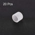 uxcell 20pcs RCA Female Connector Socket Jack Plug Protector Cap Cover Clear for DVD Amplifier Receiver Dust Proof...