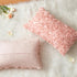 MIULEE 3D Decorative Romantic Valentines Stereo Chiffon Rose Flower Throw Pillow Cover Solid Pillowcase for Girl Women Wedding Sofa Bedroom Car Sp...
