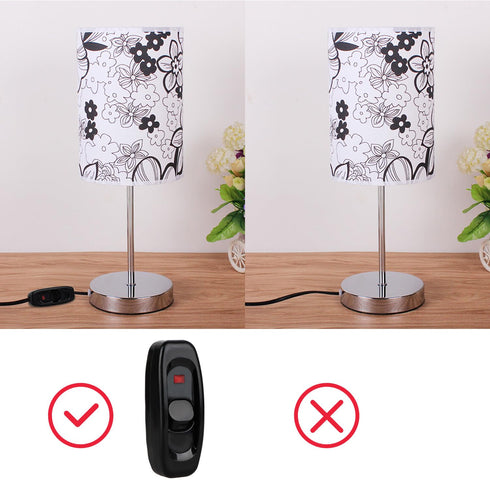 5 Pcs Inline Switch, Cord Appliance Black Switch, Button ON OFF for Lamp, Rated 10A 250V, Replacement Repair Control LED Electrical Extension Cabl...