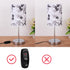 5 Pcs Inline Switch, Cord Appliance Black Switch, Button ON OFF for Lamp, Rated 10A 250V, Replacement Repair Control LED Electrical Extension Cabl...