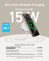 Anker MagSafe Charger Compatible, MagGo Magnetic Wireless Charger (Pad), Qi2 Certified 15W Wireless Charger, for iPhone 15/15 Plus/15 Pro/15 Pro M...