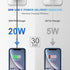 iPhone and iPad Charger Super Fast Charger 20W PD USB C Wall Charger with 6FT Fast Charging Cable Compatible with iPhone14/14 Pro Max/13/13Pro/12/...