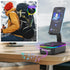 JTEMAN Gifts for Men Women,Cell Phone Stand with Bluetooth Speaker,LED Light,and Lanyard,Cool Tech Gadgets,Unique Birthday Gifts for Men Husband M...