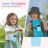 Mafiti Rechargeable Walkie Talkies for Kids 2 Pack Mini Robot Walkie Talkie Long Range 1 KMs 2 Way Radio Toddler Toys for 3-12 Year Old Boys Girls...