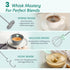 Milk Frother Handheld, USB-C Rechargeable Coffee Frother Wand, Electric drink mixer with Charging Base&3 Heads,3 Speeds Adjustable, Electric Whisk...