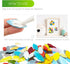LITMIND 120 Pieces Mosaic Tiles, Precut Stained Glass Petal Leaves for Crafts, Mosaic Making Supplies Ceramic Tiles - Include 2Pcs Diamond Needle ...