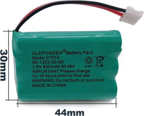 27910 Cordless Phone Battery Compatible with 89-1323-00-00 E1112 E2801 TL72108 SD-7501 23-959 Cordless Handsets(2 Pack)...