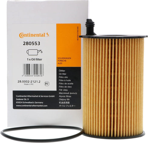 Continental 280553 Original Equipment Quality Engine Oil Filter Element...