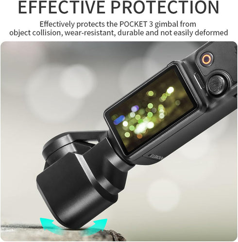 Lens Shade Cover Gimbal Camera Protector Shade Cover,Cap Lens Protector Hood for DJI Osmo Pocket 3 Accessories...