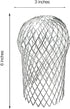 4 Pack Gutter Guards, Gutter Downspout Guard, Expand Aluminum Gutter Guard Strainer Filter, Gutter Downspout Protectors, Stops Blockage Leaves Deb...