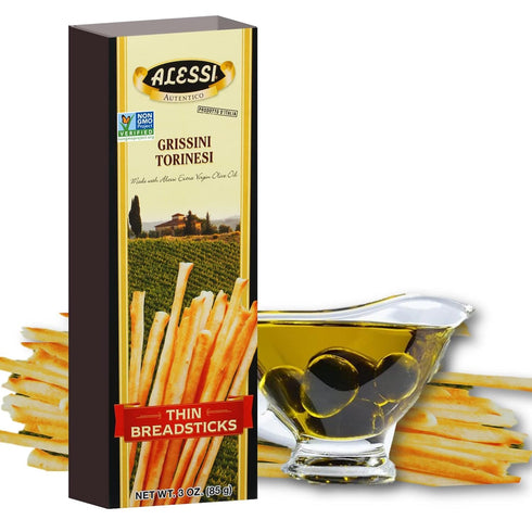 Alessi Thin Breadsticks - 3 oz...