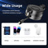 Retractable Car Charger, 2 Pack USB C Car Charger 3 Ports 50W Fast Charging Adapter, Type C Cigarette Lighter for iPhone 15/14/13/12 Pro Max/Apple...
