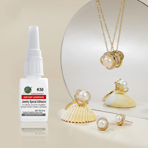 Jewelry Glue 20g, Crystal Glue, Adhesive for Jewelry, Crystal. Instantly Strong Adhesive for bonding Jewelry, Crystal, DIY, Rhinestone, Pearl, Gem...