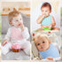 Loopeer 10 Pcs Snap Muslin Bibs Baby Bibs for Boy Girl Infants Newborns Bib Soft Snap Bibs for Teething Drooling (Colorful)...