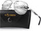 GQUEEN Classic Military Style Pilot Polarized Sunglasses Spring Hinges Al-Mg for mens womens MOS1...