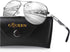 GQUEEN Classic Military Style Pilot Polarized Sunglasses Spring Hinges Al-Mg for mens womens MOS1...